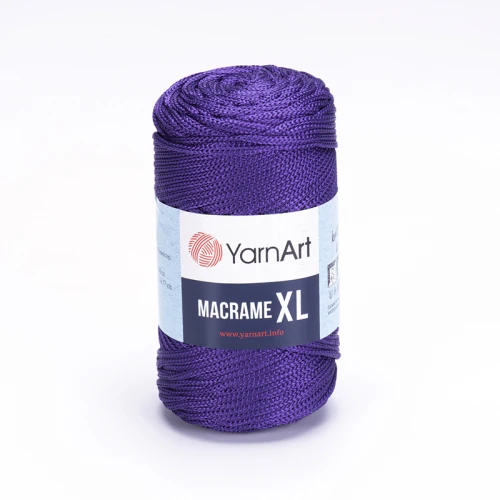 Sznurek poliestrowy YarnArt Macrame XL 3mm 167 / fiolet