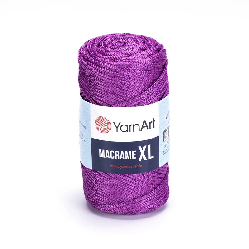Sznurek poliestrowy YarnArt Macrame XL 3mm 161 / cyklemen