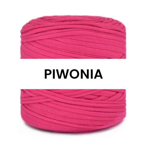 T-shirt Yarn Cotton Spaghetti / piwonia