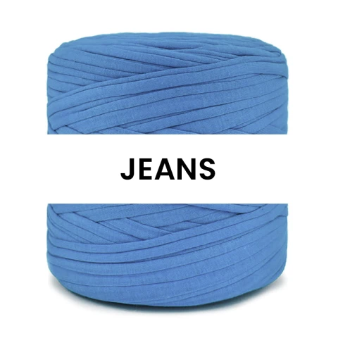 T-shirt Yarn Cotton Spaghetti / jeans