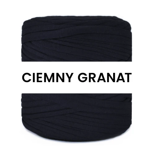T-shirt Yarn Cotton Spaghetti / ciemny granat