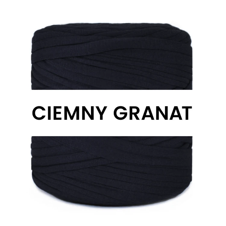 T-shirt Yarn Cotton Spaghetti / ciemny granat
