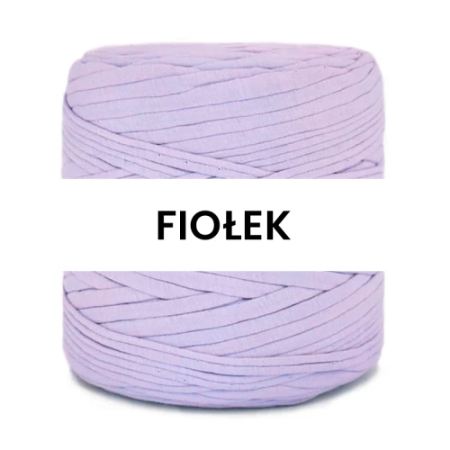 T-shirt Yarn Cotton Spaghetti / fiołek