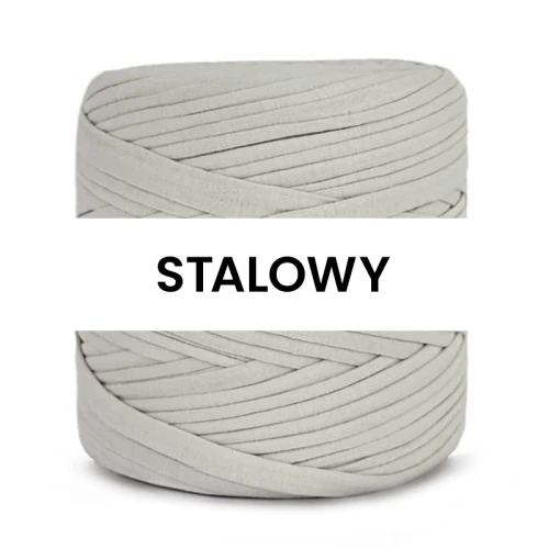 T-shirt Yarn Cotton Spaghetti / stalowy