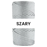 Sznurek polipropylenowy płaski PP Ribbon 4mm 060 / szary