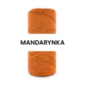 Sznurek poliestrowy Magic Cord 2mm 122 / mandarynka