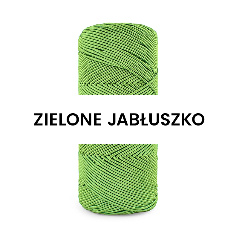 Sznurek poliestrowy Magic Cord 2mm 120 / zielone jabłuszko