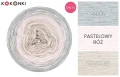 KOKONEK Classic A808 Szary/pastelowy róż/zimny beż