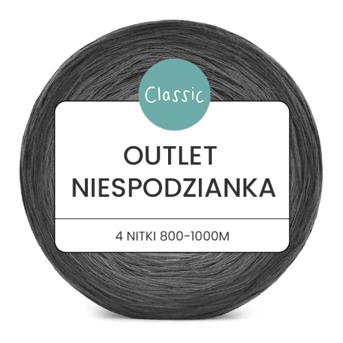 KOKONEK_OUTLET NIESPODZIANKA CLASSIC 4 nitki 800 - 1000 M WADA