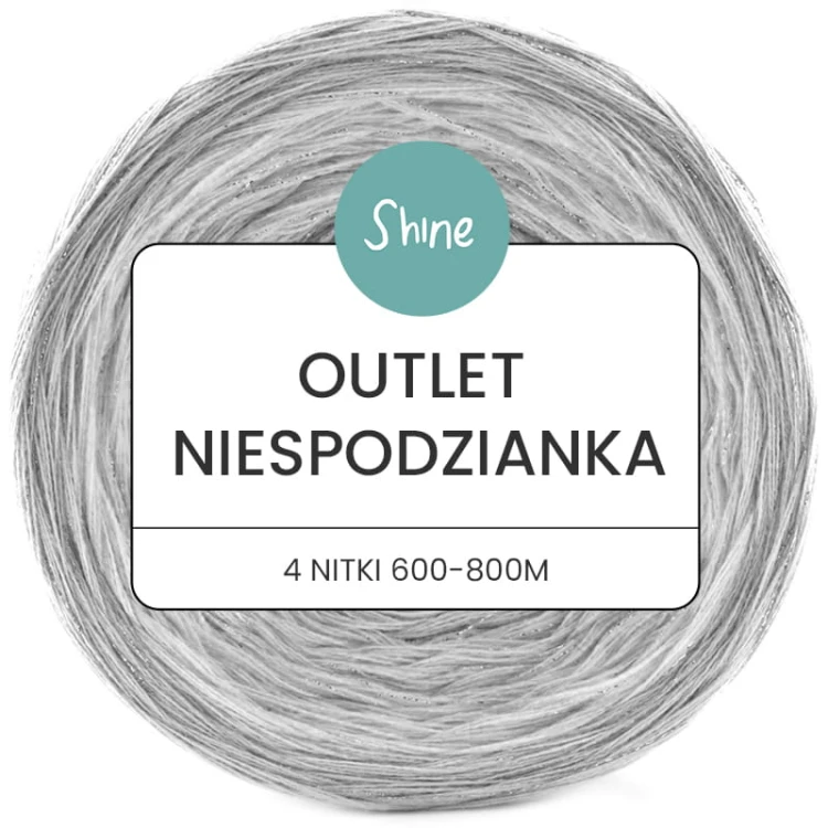 KOKONEK_OUTLET NIESPODZIANKA SHINE CLASSIC 4 nitki 600-800 WADA