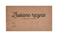 Zawieszka metka "Zrobione ręcznie" / instrukcja prania / 50 x 90 mm PL