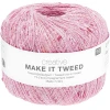 Nić / Włóczka fantazyjna Rico Design Creative Make It Tweed 003 / bubblegum