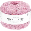 Nić / Włóczka fantazyjna Rico Design Creative Make It Tweed 003 / bubblegum