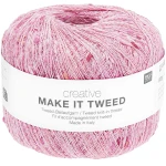 Nić / Włóczka fantazyjna Rico Design Creative Make It Tweed 003 / bubblegum