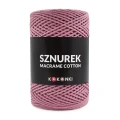 Sznurek Macrame Cotton by KOKONKI 2mm / rolka 200m / malwa