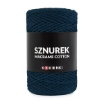 Sznurek Macrame Cotton by KOKONKI 2mm / rolka 200m / 264 granat