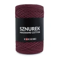 Sznurek Macrame Cotton by KOKONKI 2mm / rolka 200m / wino