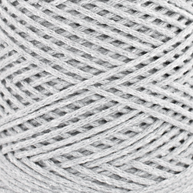 Sznurek Macrame Cotton by KOKONKI 2mm / rolka 200m / jasny szary