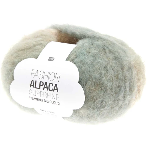 Włóczka Rico Design Fashion Alpaca Superfine Heavens Big Cloud 004 / earthy rainbow