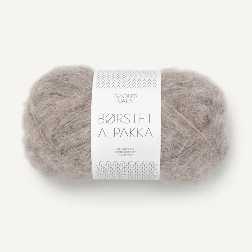 Włóczka Sandnes Garn Borstet Alpakka 2650 / zimny beż