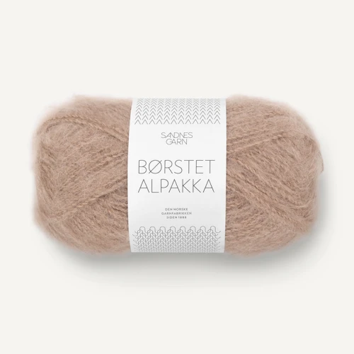 Włóczka Sandnes Garn Borstet Alpakka 3040 / ciemny beż