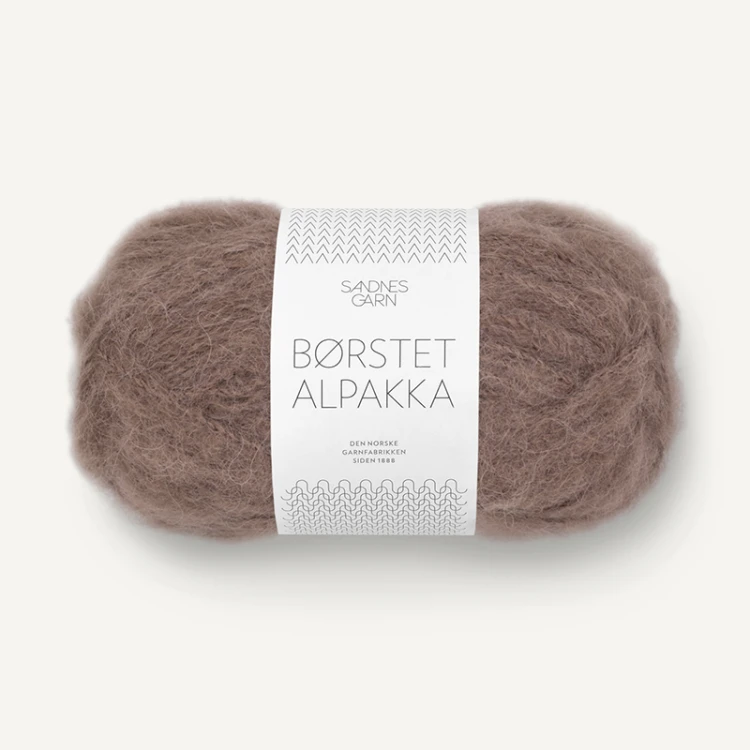 Włóczka Sandnes Garn Borstet Alpakka 3161 / kakao