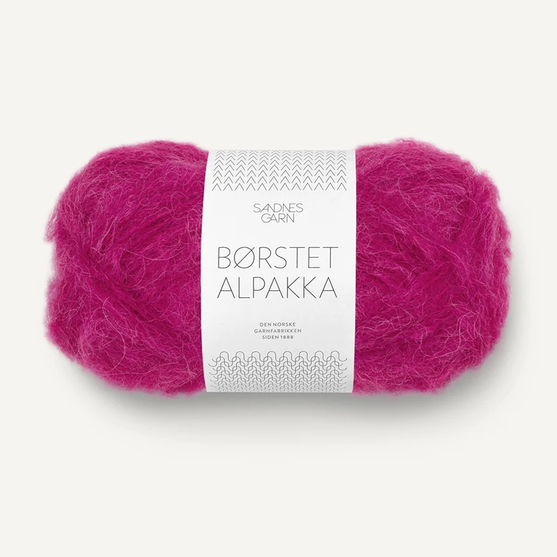 Włóczka Sandnes Garn Borstet Alpakka 4600 / magenta