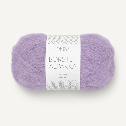Włóczka Sandnes Garn Borstet Alpakka 5043 / jasny fiolet