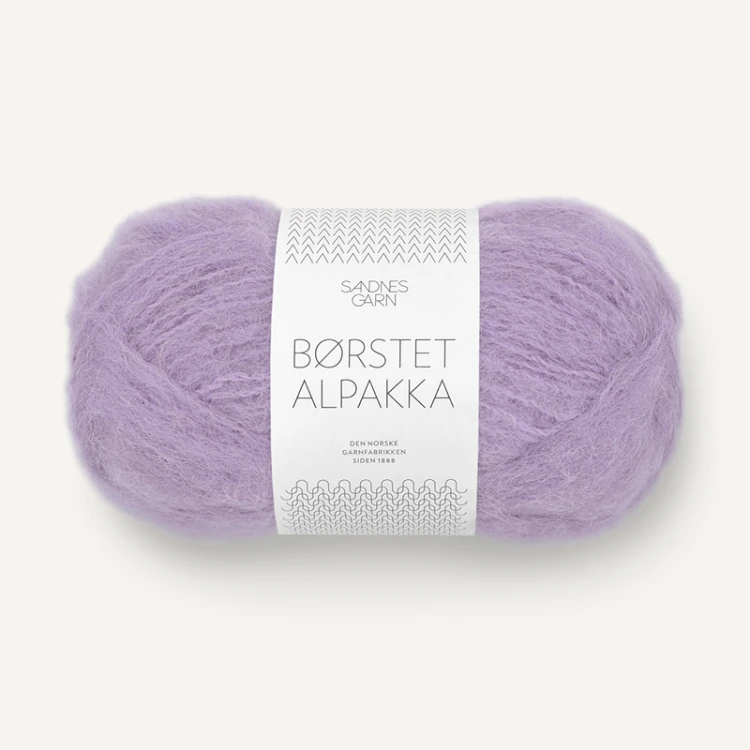 Włóczka Sandnes Garn Borstet Alpakka 5043 / jasny fiolet