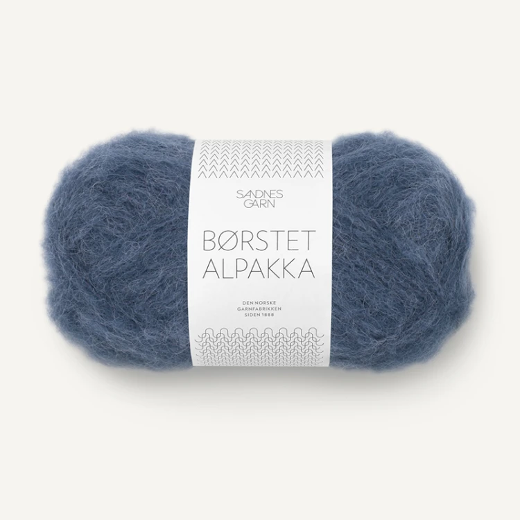 Włóczka Sandnes Garn Borstet Alpakka 6064 / borówka