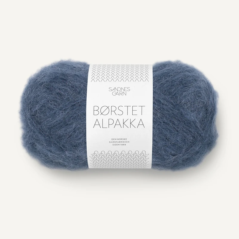 Włóczka Sandnes Garn Borstet Alpakka 6064 / borówka