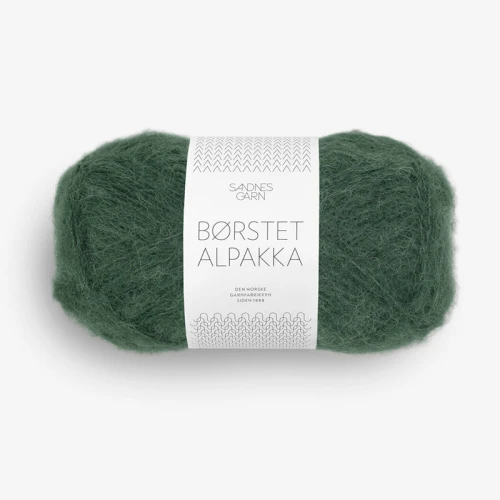 Włóczka Sandnes Garn Borstet Alpakka 8581 / ciemny las