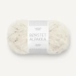 Włóczka Sandnes Garn Borstet Alpakka Tweed 2523 / krem z nopkami