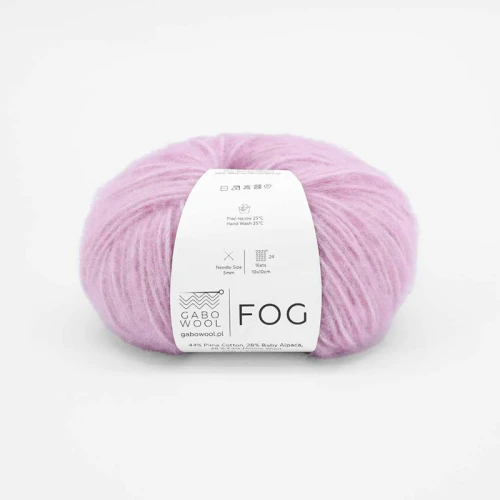 Włóczka Gabo Wool Fog 6159 / brudny róż