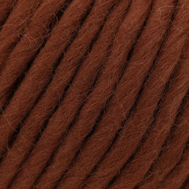 Włóczka Gabo Wool Fine Highland Wool 2729 / rdzawy brąz