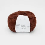 Włóczka Gabo Wool Fine Highland Wool  2729 / rdzawy brąz