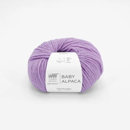 Włóczka Gabo Wool Baby Alpaca 1537 / lila