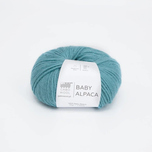 Włóczka Gabo Wool Baby Alpaca 1565 / morski