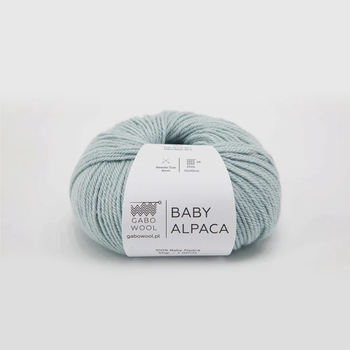 Włóczka Gabo Wool Baby Alpaca AZ8117 / akwamaryna