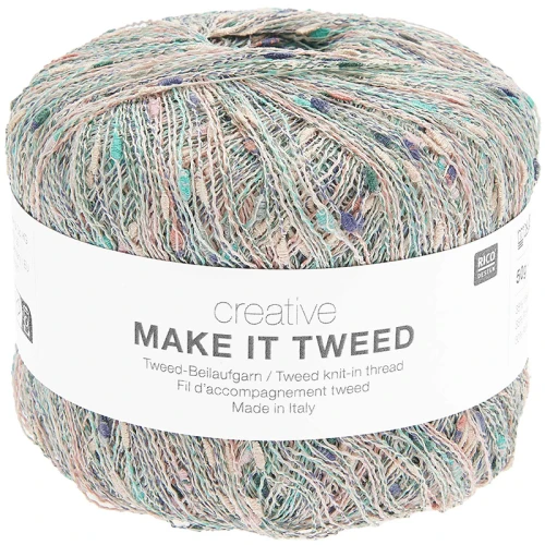 Nić / Włóczka fantazyjna Rico Design Creative Make It Tweed 007 / earthy