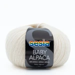 Włóczka Sesia Baby Alpaca 0207 / krem
