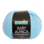 Włóczka Sesia Baby Alpaca 0982 / jasny niebieski