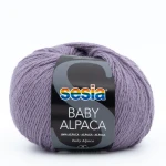 Włóczka Sesia Baby Alpaca 1814 / zgaszony fiolet