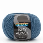 Włóczka Sesia Baby Alpaca 2798 / indygo