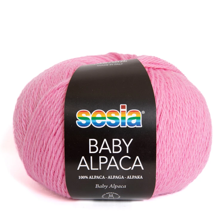 Włóczka Sesia Baby Alpaca 4754 / cukierkowy róż