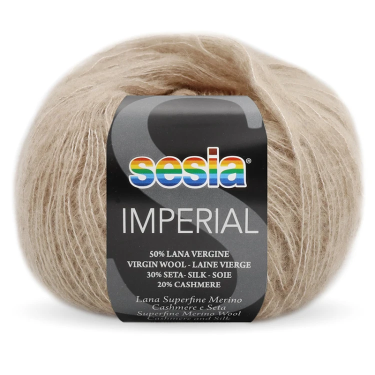 Włóczka Sesia Imperial 0349 / cappuccino