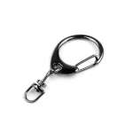 Karabińczyk metalowy / czarny nikiel / 26x54 mm / 3 szt / 930162