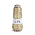 Nić metalizowana YarnArt Paillettes 8002 / złoto