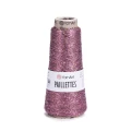 Nić metalizowana YarnArt Paillettes 8004 / róż
