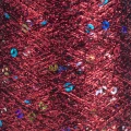 Nić metalizowana YarnArt Paillettes 8006 / czerwień